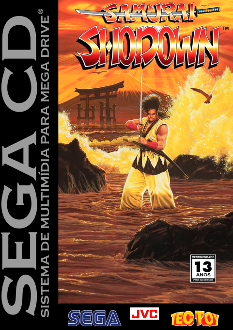 Samurai Shodown (Europe) Sega CD Game Cover